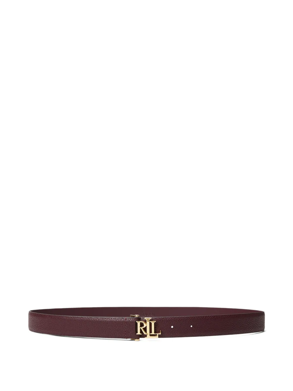Lauren Ralph Lauren Cintura con logo - Rosso