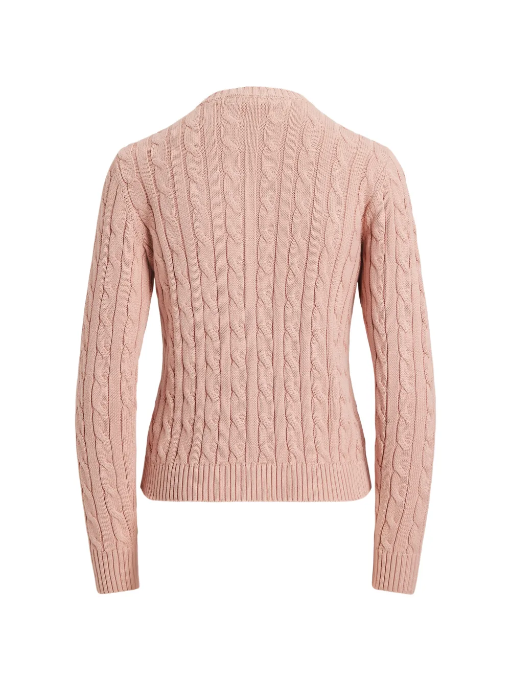Lauren Ralph Lauren Kabelgebreid vest Roze