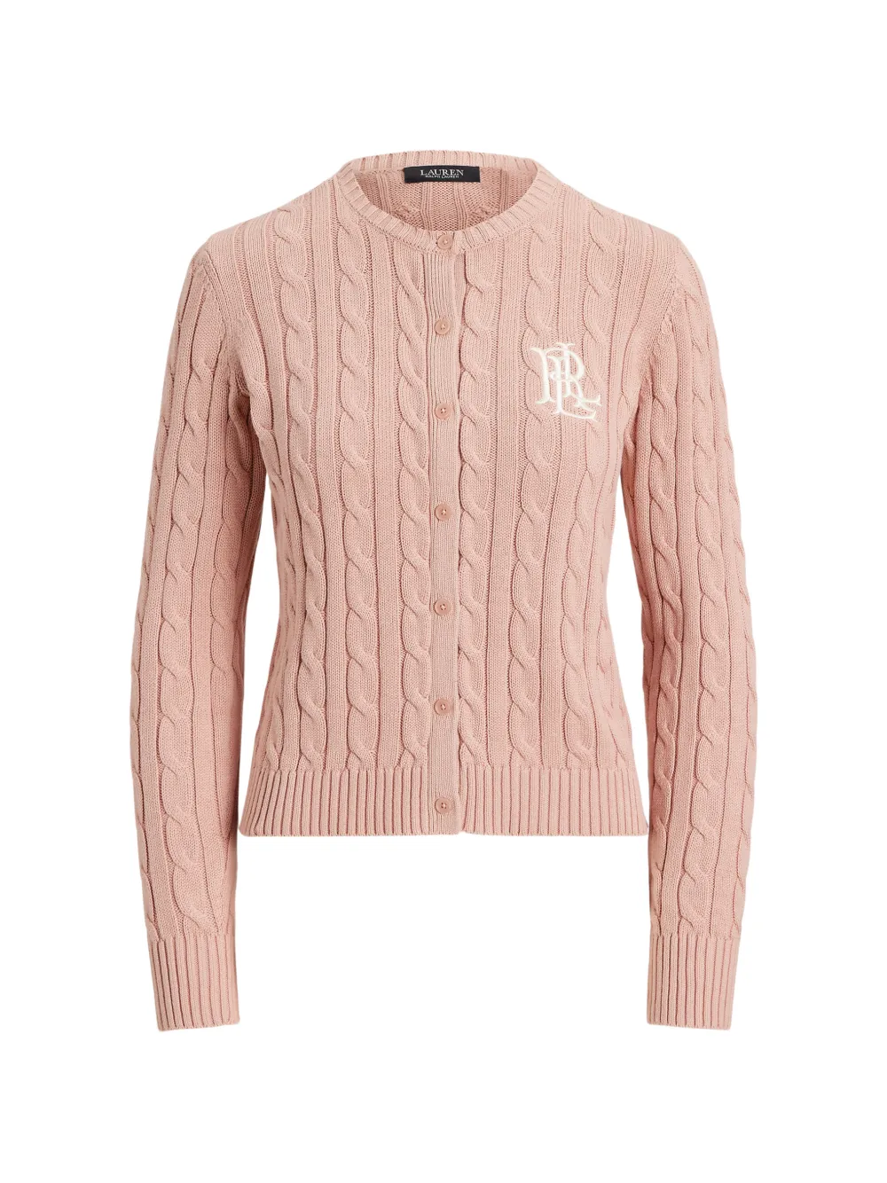 Lauren Ralph Lauren cable-knit cardigan - Pink