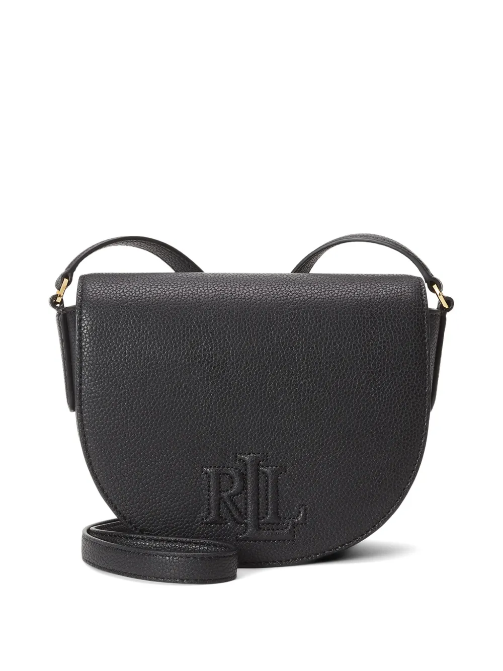 Lauren Ralph Lauren embossed-logo cross body bag - Nero