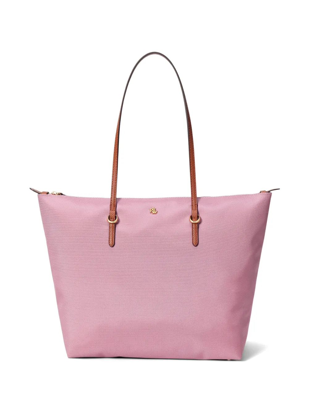 Lauren Ralph Lauren logo-detail tote bag - Rosa