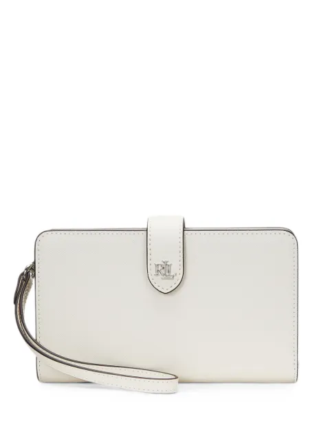 Lauren Ralph Lauren logo-plaque wristlet wallet