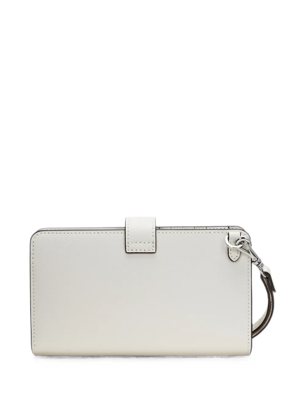 Lauren Ralph Lauren Portemonnee met polsband en logoplakkaat Wit