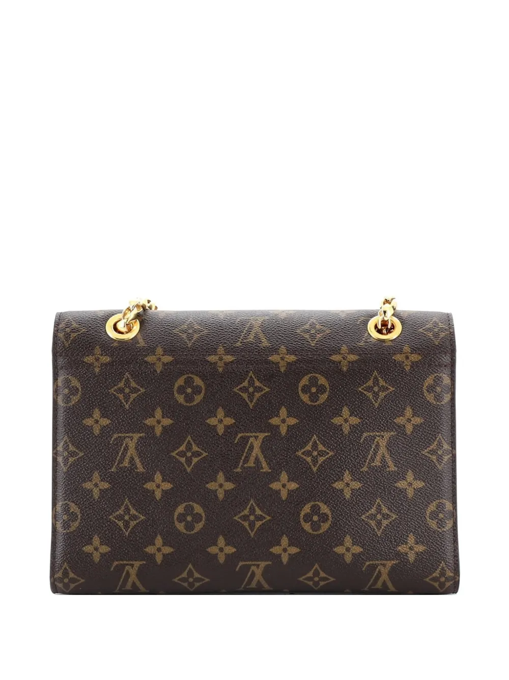 Victoire Handbag Monogram Canvas And Leather Shoulder Bag