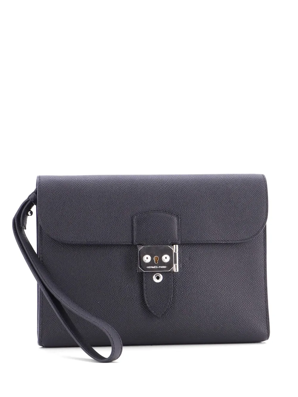Hermès Pre-Owned Sac a Depeches Wristlet Pouch Epsom 24 clutch bag - Schwarz
