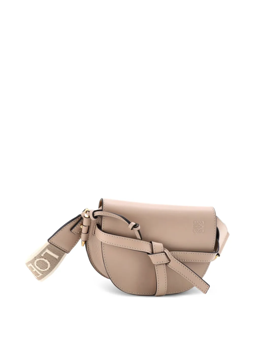 Loewe Pre-Owned Gate Dual Shoulder Bag Leather Mini crossbody bag - Toni neutri