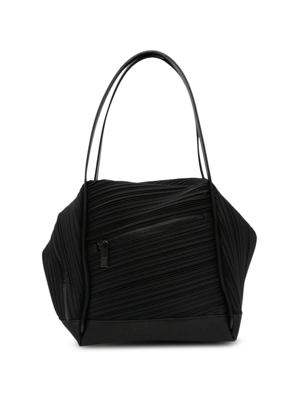 Pleats Please Issey Miyake pleated tote bag - Nero