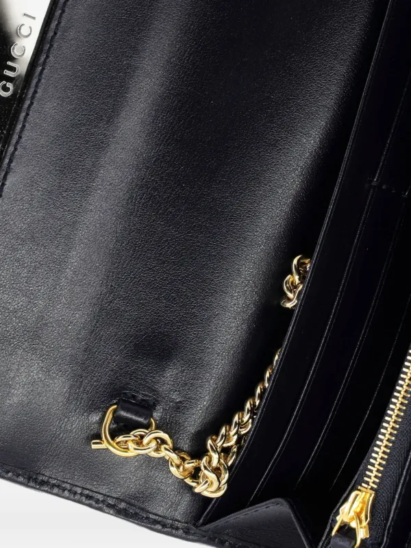 Gucci Pre-Owned ホースビット 1955 チェーンウォレット キャンバス