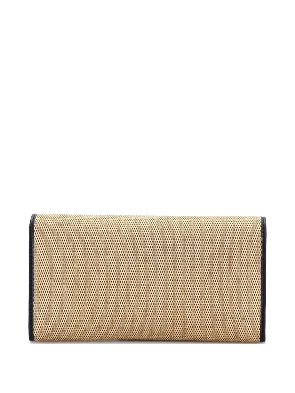  Gucci Pre-owned Pochette Portefeuille à Bandoulière Horsebit 1955 En Cuir Avec Chaîne - Tons Neutres 