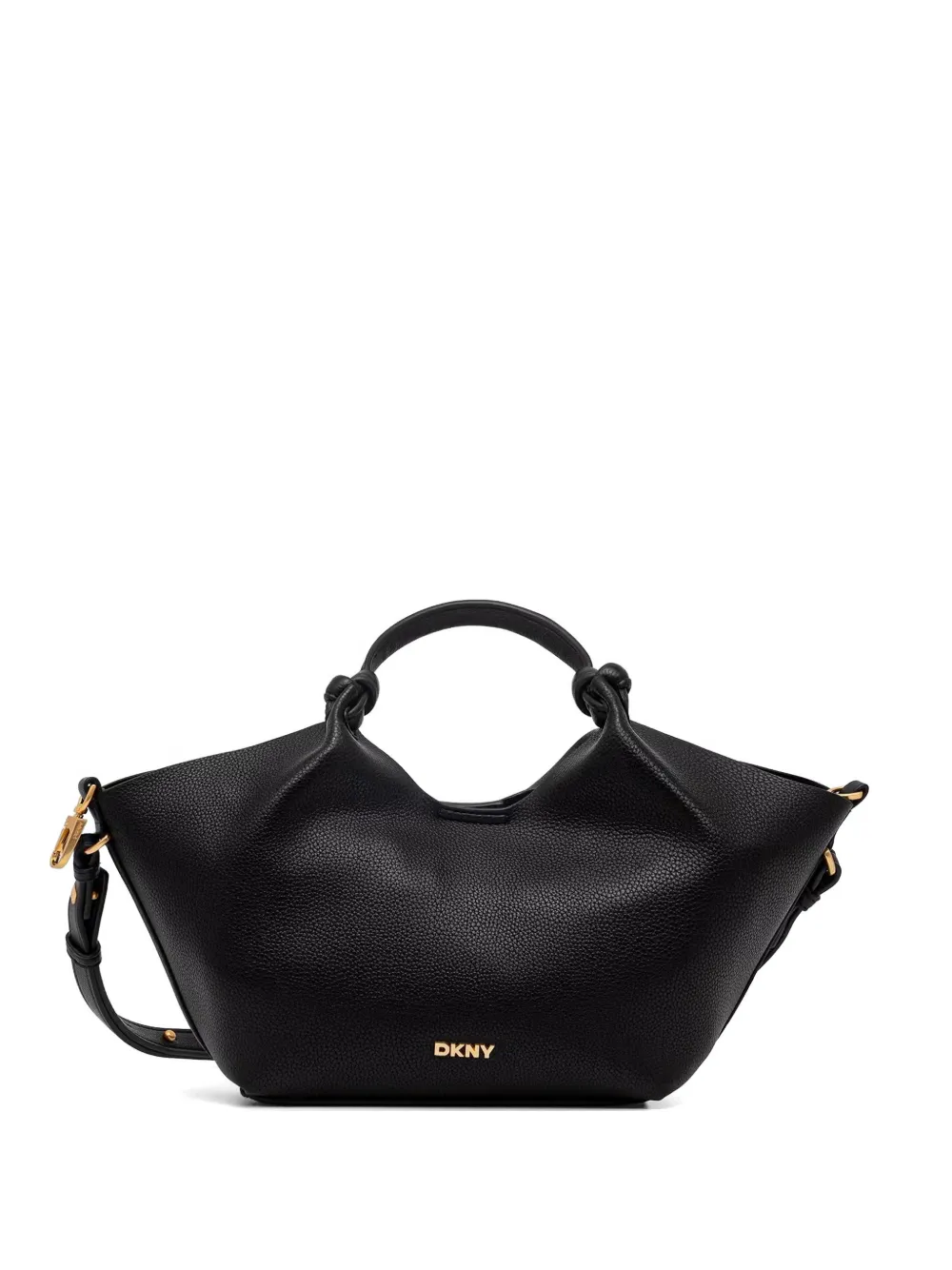 DKNY Borsa tote Paula con nodo - Nero
