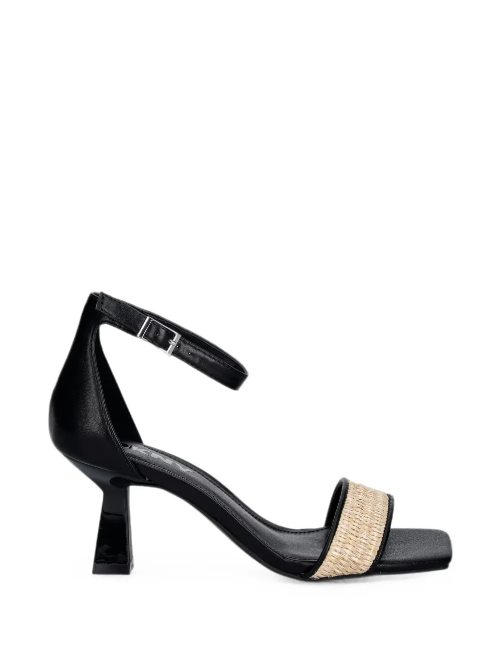 DKNY Krazz Sandalen mit gewebtem Riemen - Schwarz