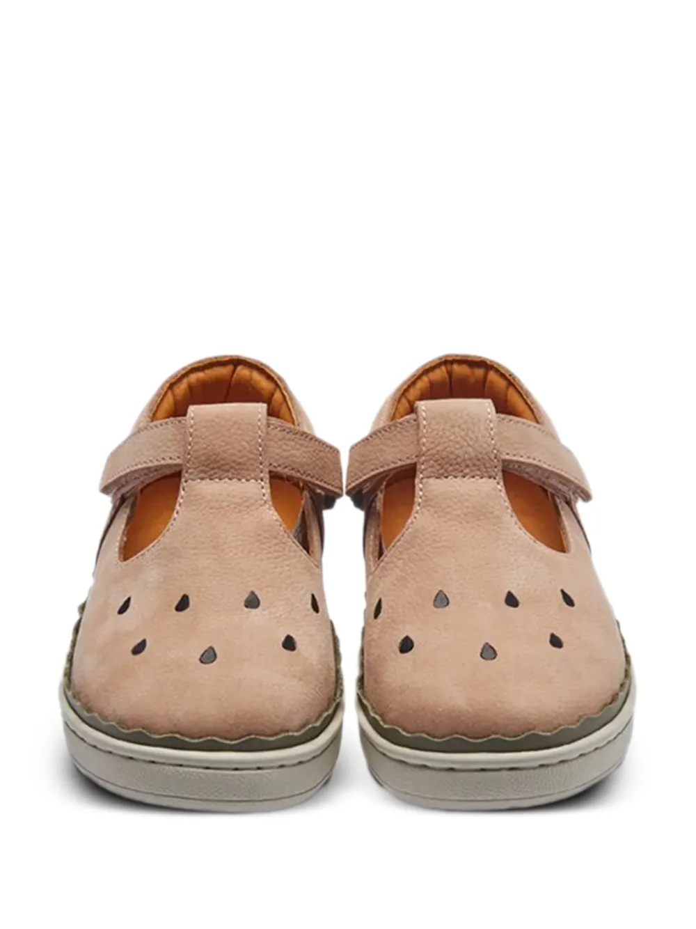 Donsje Loafers met uitgesneden bandje Roze