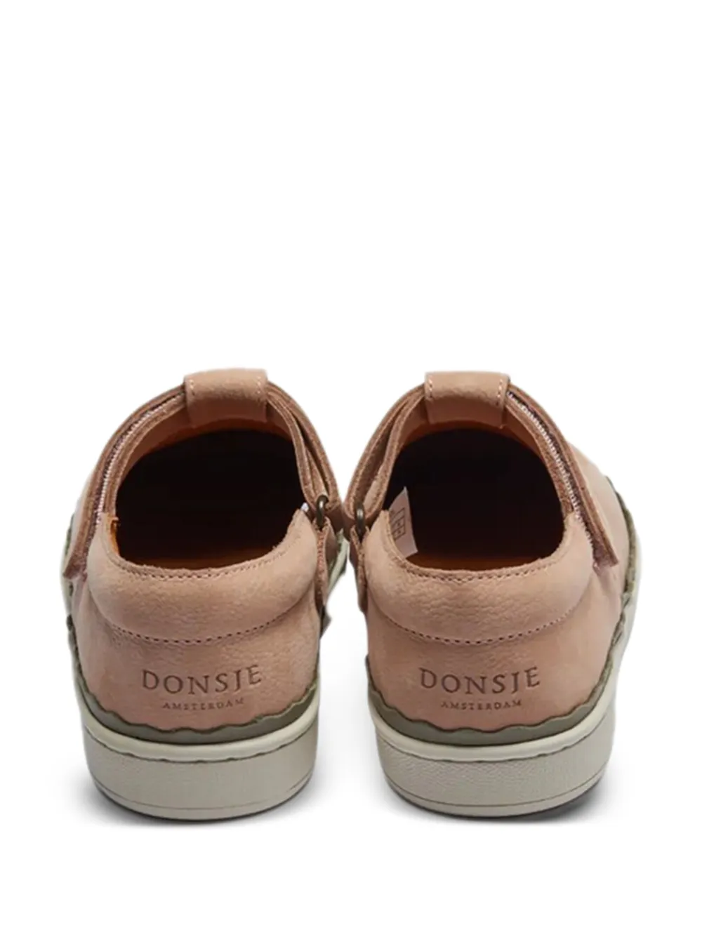 Donsje Loafers met uitgesneden bandje Roze