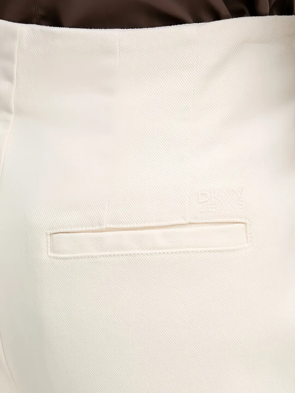 DKNY High waist broek Beige