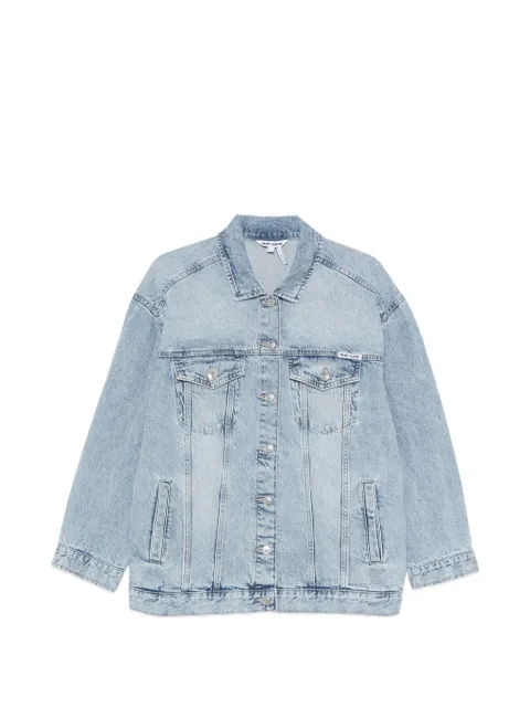 DKNY faded-effect jacket