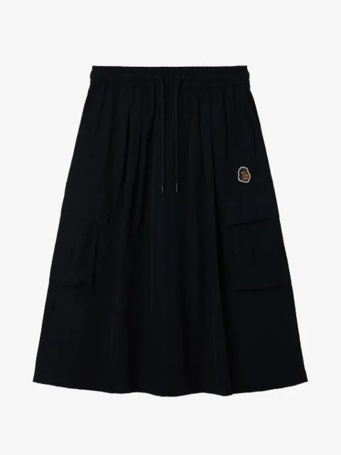 FINGERCROXX drawstring A-line skirt