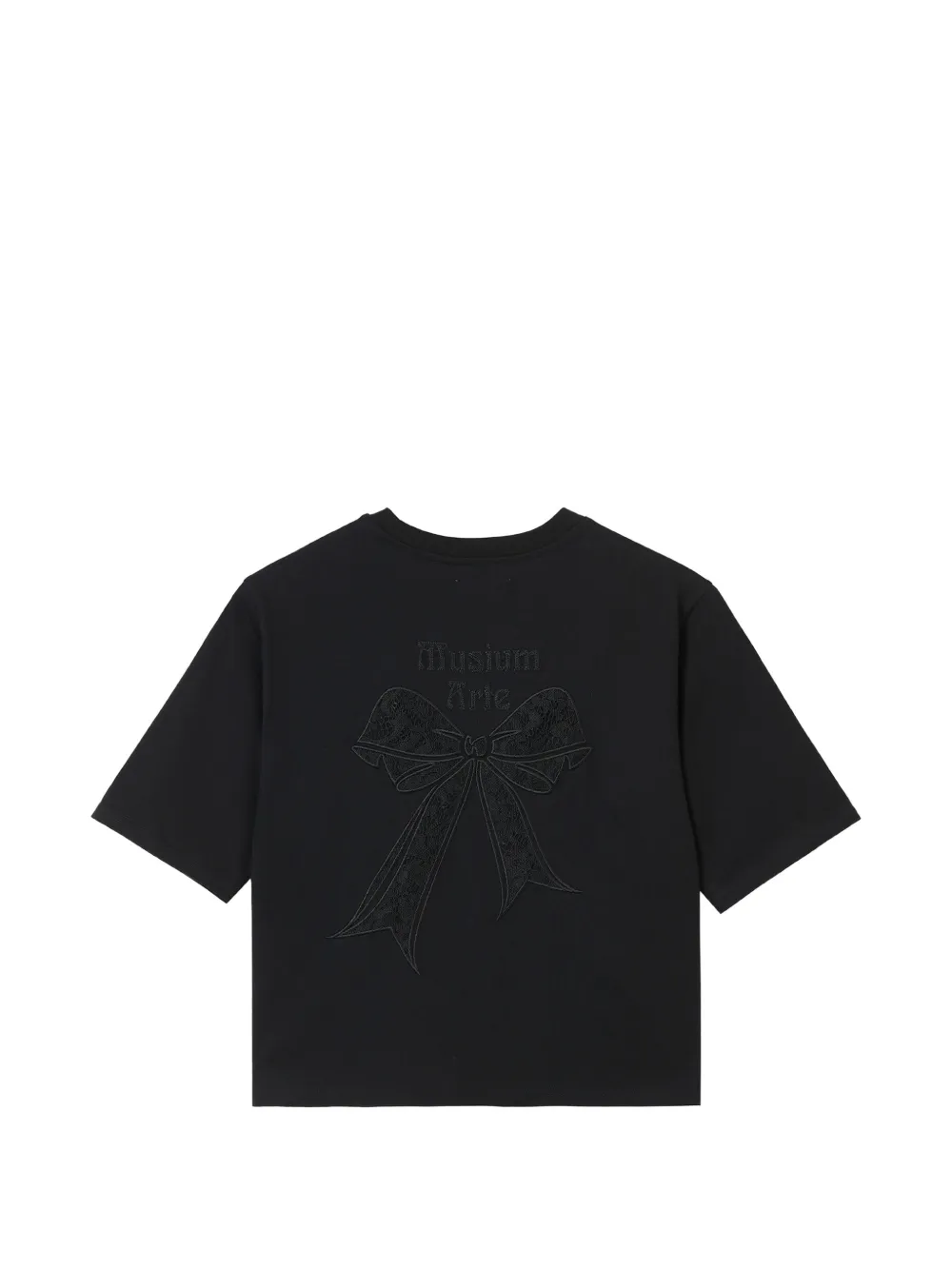  Musium Div. Bow T-shirt - Black 
