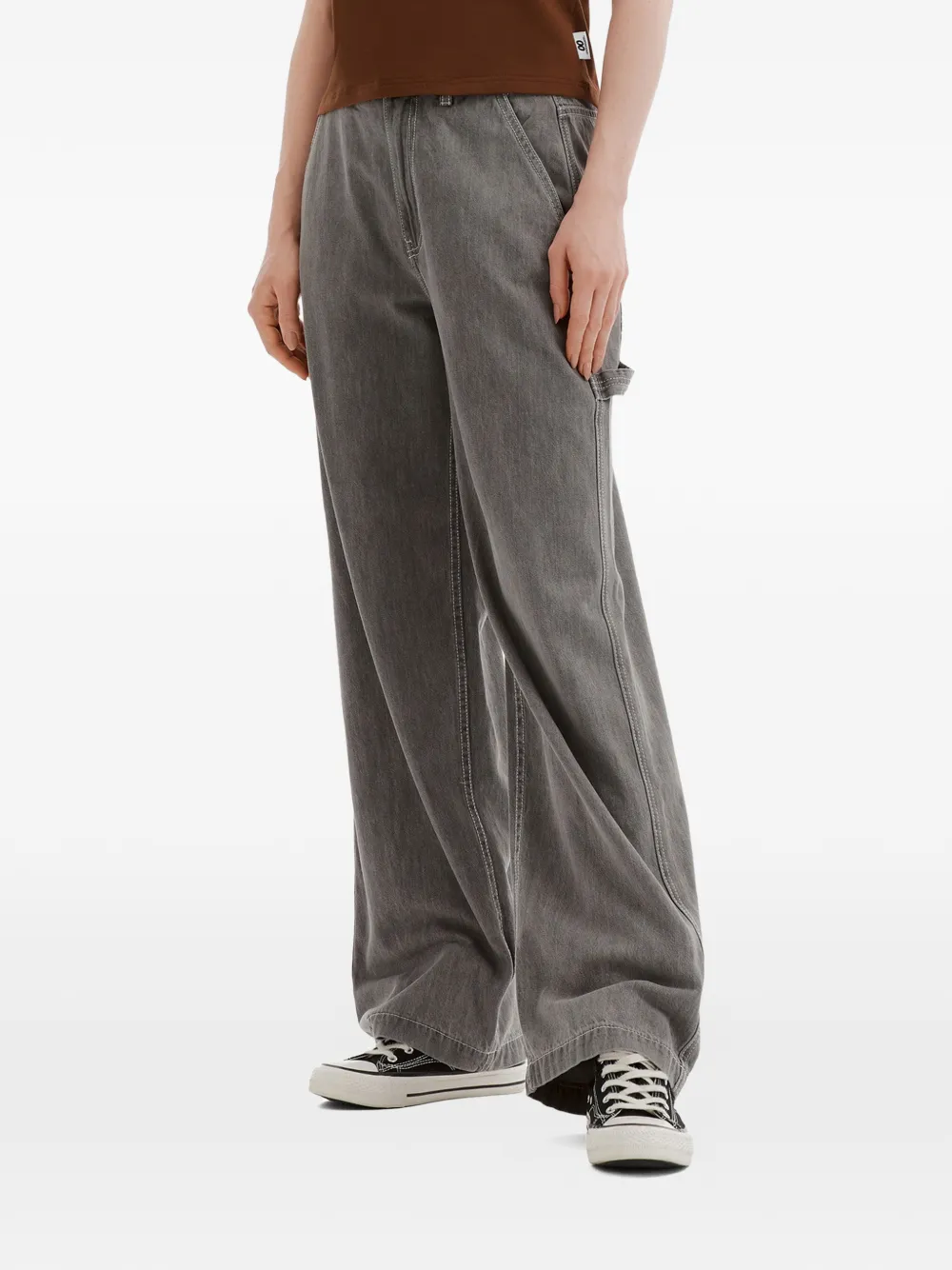 CHOCOOLATE straight jeans - Grigio