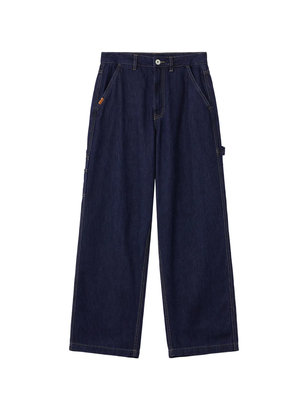 CHOCOOLATE wide-leg cotton jeans - Blu