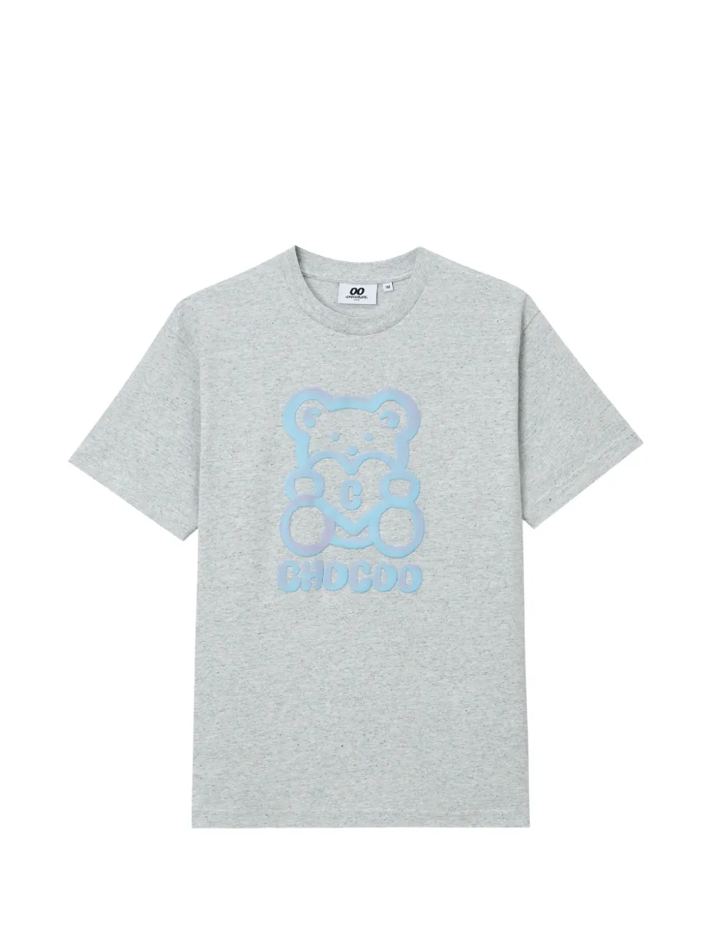 CHOCOOLATE bear-print T-shirt - Grigio