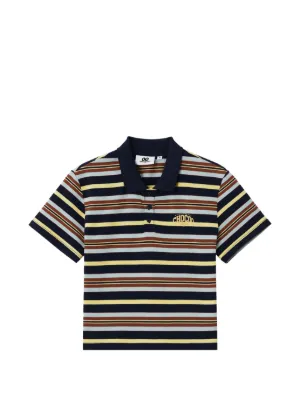 APEE™ By *A BATHING APE® ストライプ ポロシャツ | ブルー | FARFETCH JP