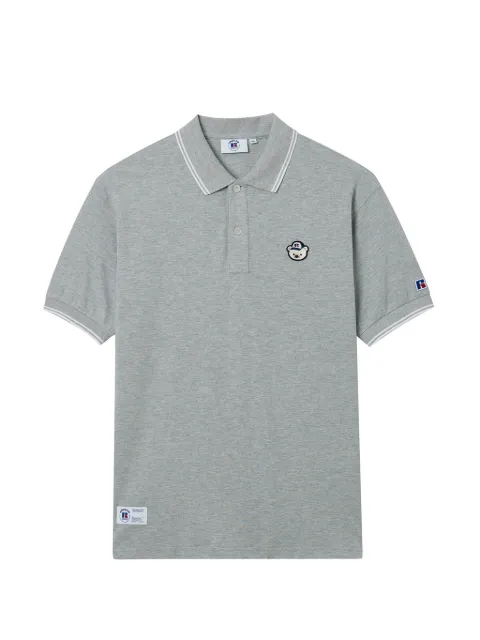 CHOCOOLATE appliqué-trim polo shirt