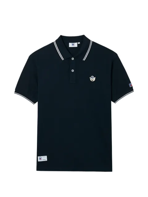 CHOCOOLATE polo rayé à broderies