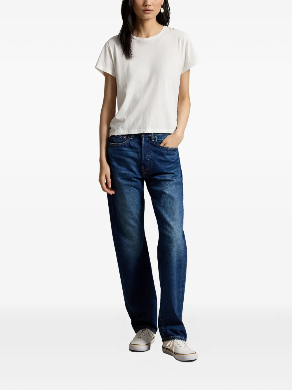 Polo Ralph Lauren Jeans met wassing Blauw