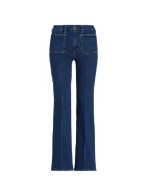 Polo Ralph Lauren ブーツカットデニム Polo Ralph Lauren ブーツカット ジーンズ | ブルー | FARFETCH JP