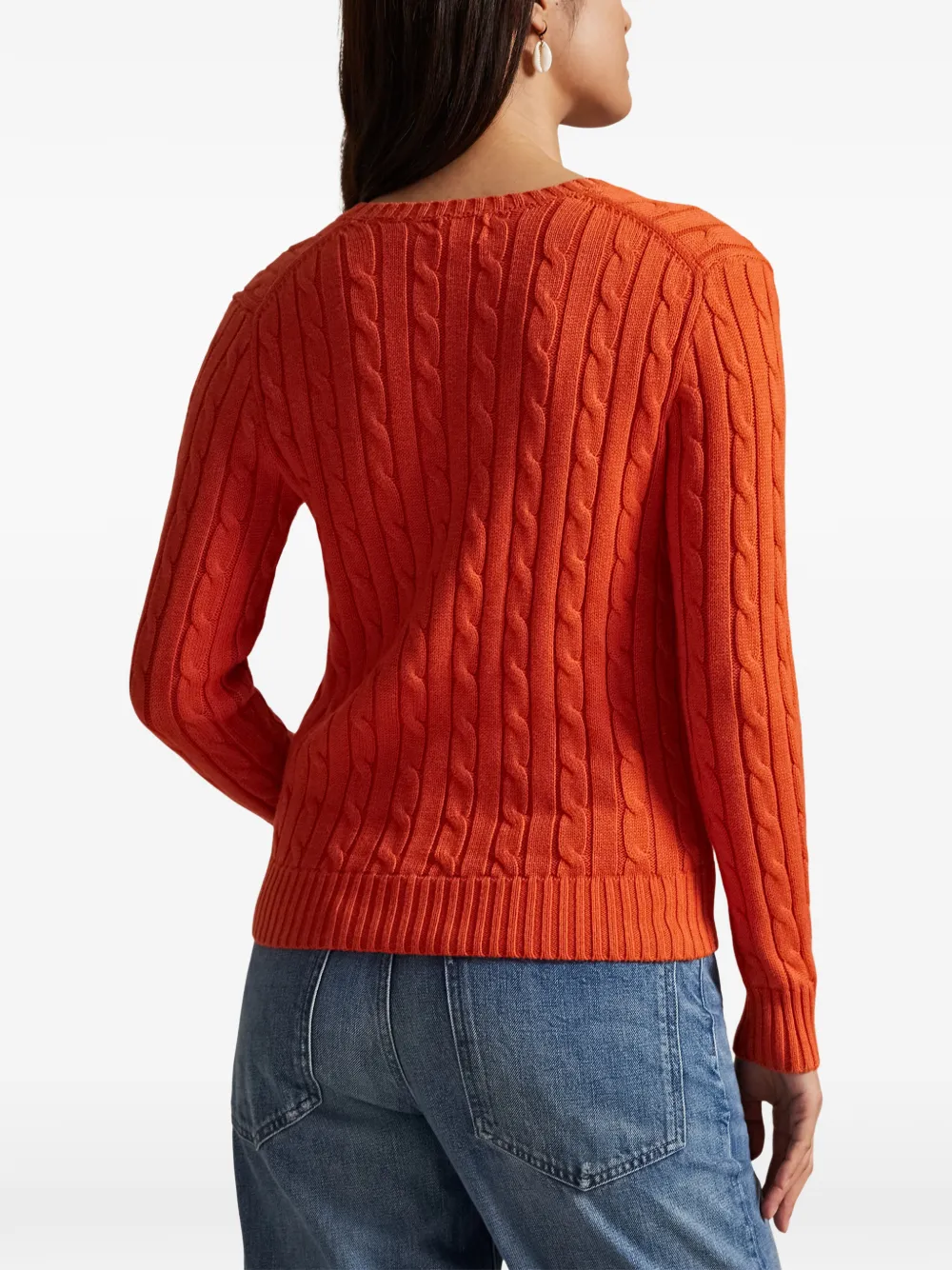 Polo Ralph Lauren Kabelgebreide trui Oranje