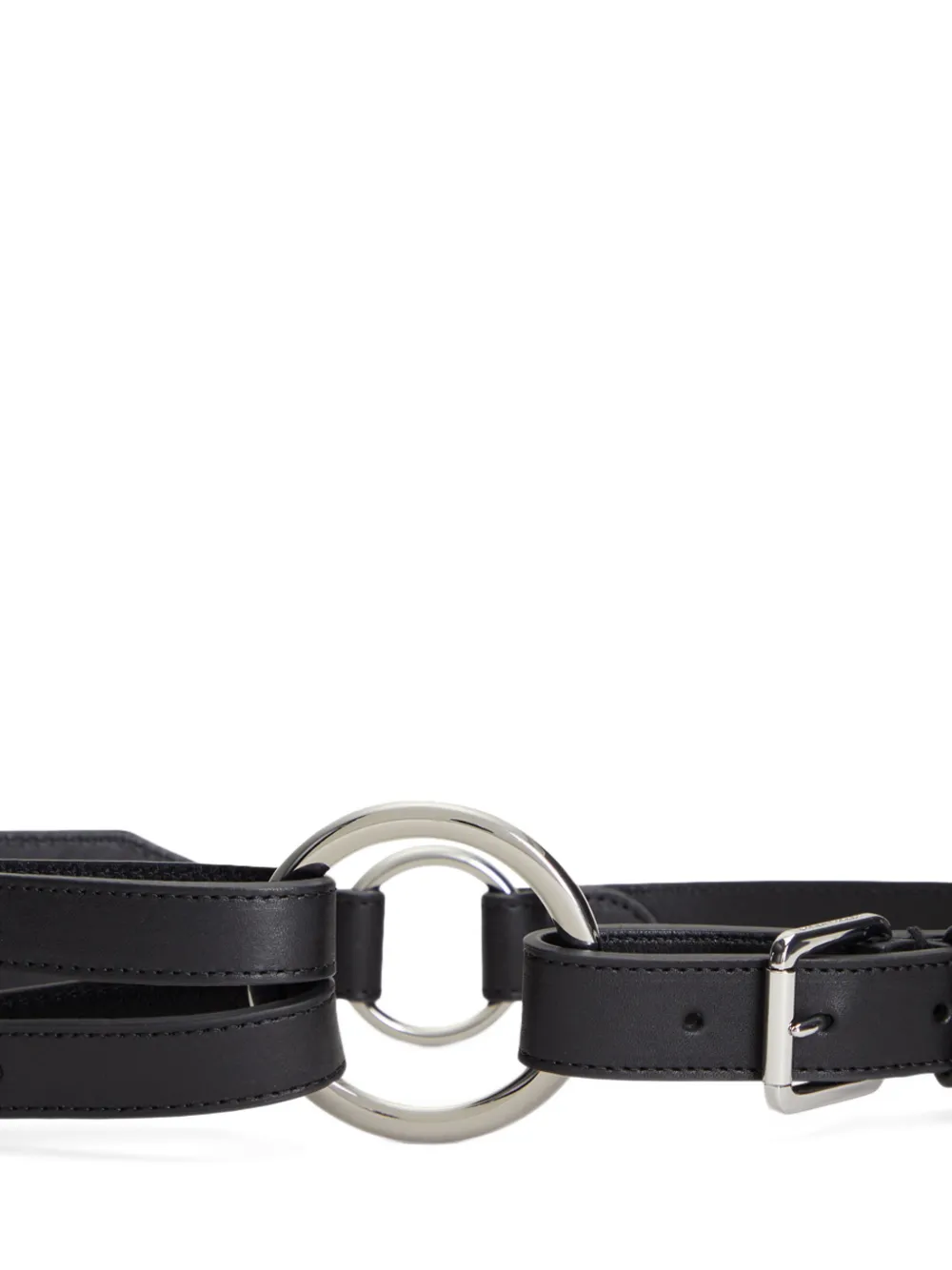 Polo Ralph Lauren Riem met dubbele gesp Zwart