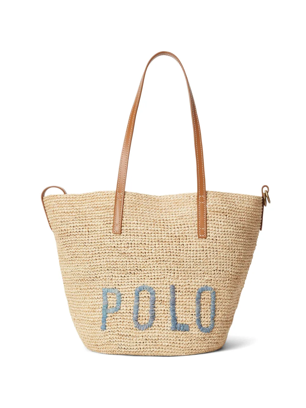 Polo Ralph Lauren Borsa tote con ricamo - Toni neutri