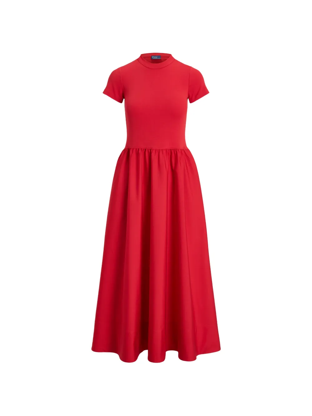Polo Ralph Lauren short-sleeve midi dress - Red