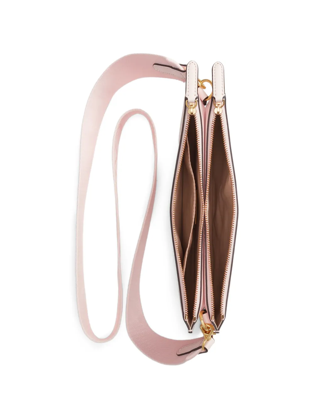 Lauren Ralph Lauren Crossbodytas met rits Roze