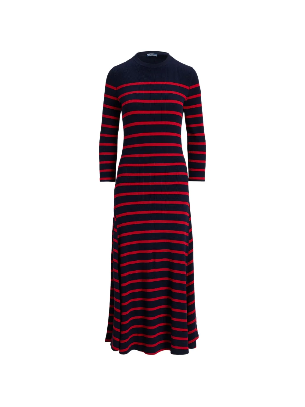 Polo Ralph Lauren Abito a righe con maniche lunghe - Blu