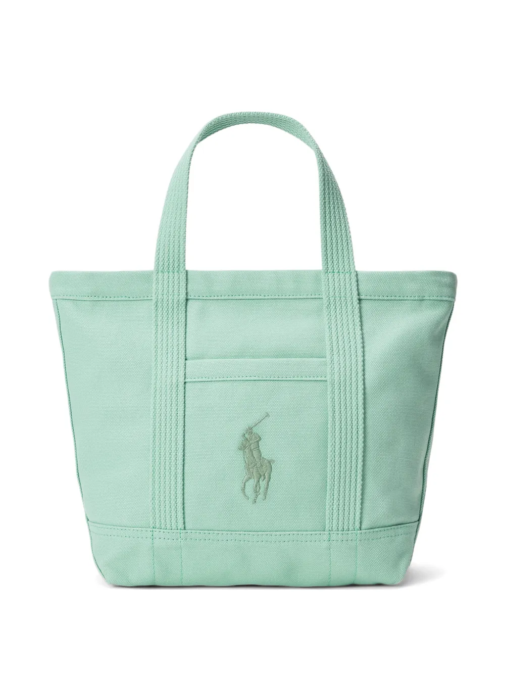 Polo Ralph Lauren embroidered-logo tote bag - Grün