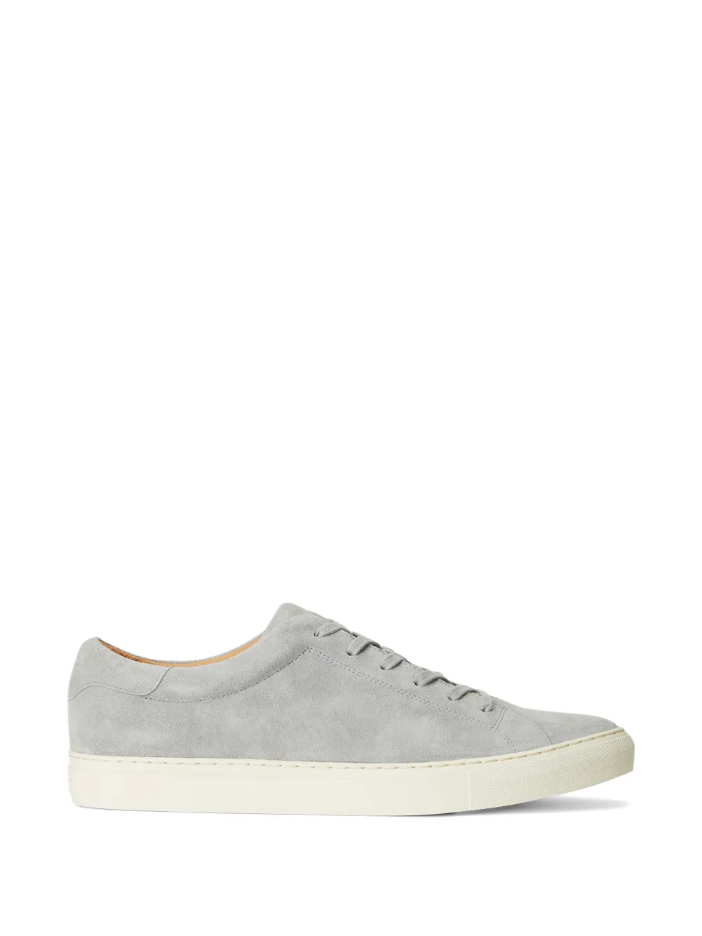 Polo Ralph Lauren Sneakers stringate in pelle scamosciata - Grigio