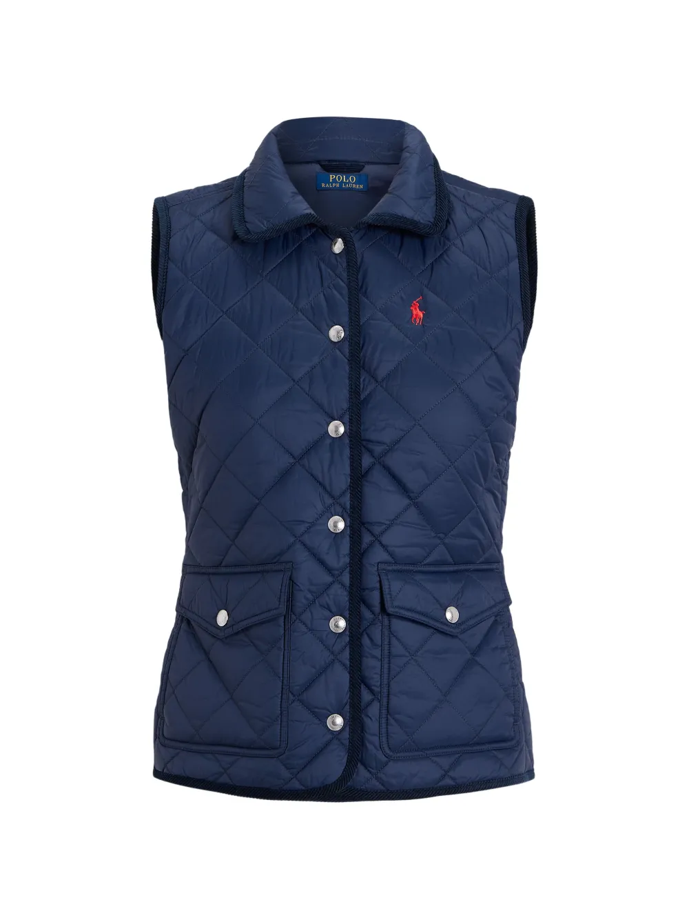 Polo Ralph Lauren quilted button vest - Blu