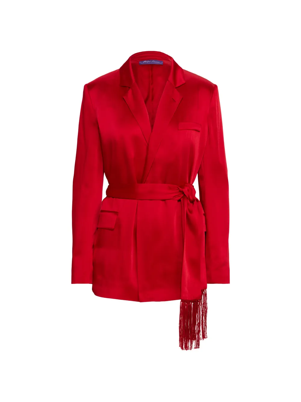 Polo Ralph Lauren Single-breasted Blazer In Red