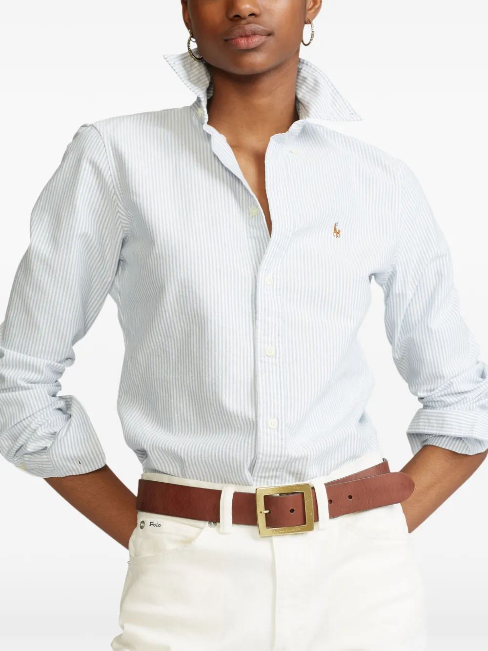 Polo Ralph Lauren Blouse met logo Blauw