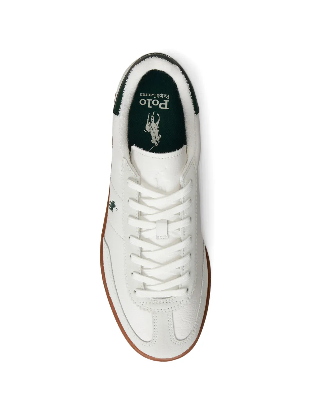 Polo Ralph Lauren Bedford sneakers met geborduurd logo Wit