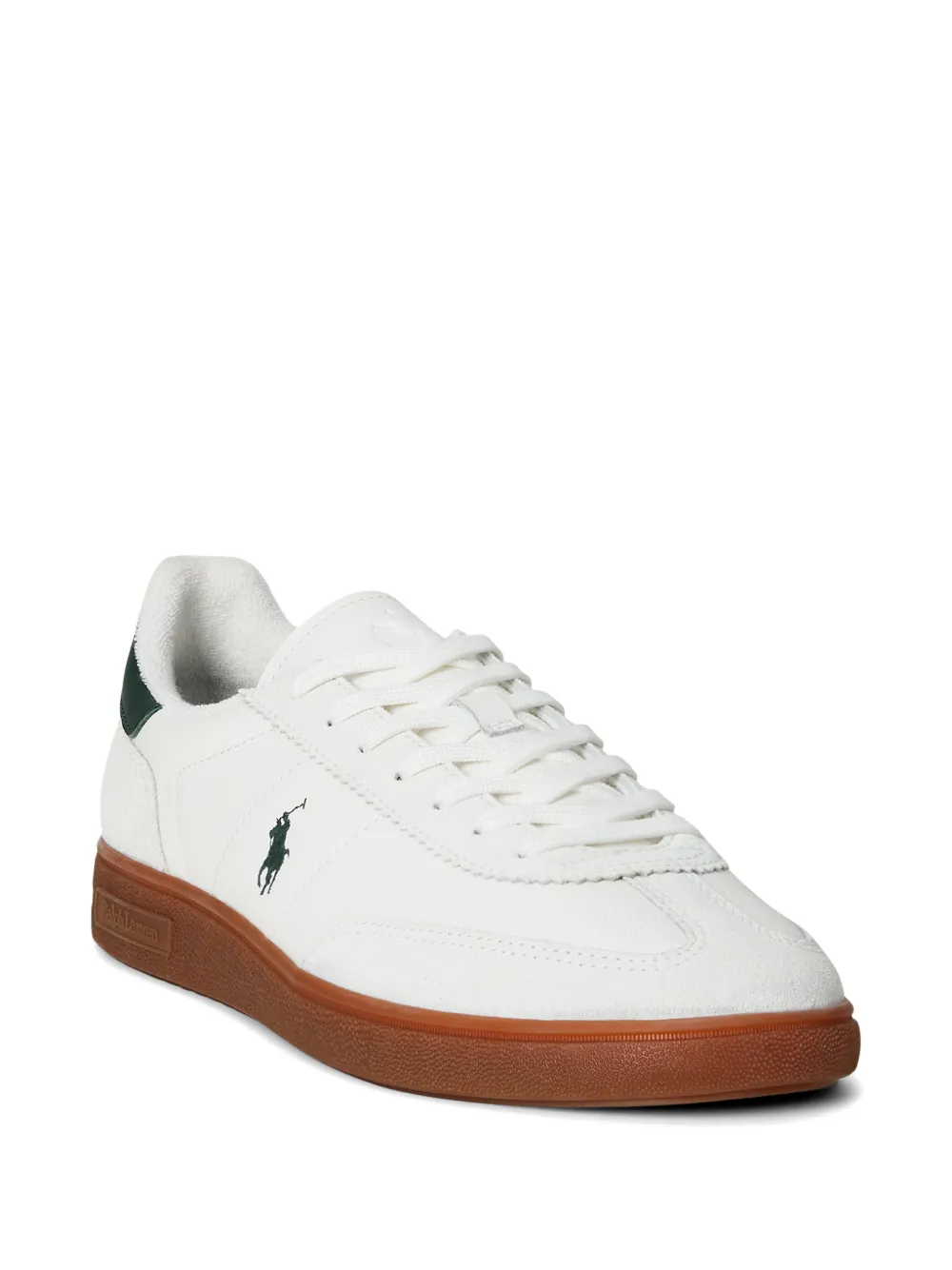 Polo Ralph Lauren Bedford sneakers met geborduurd logo Wit