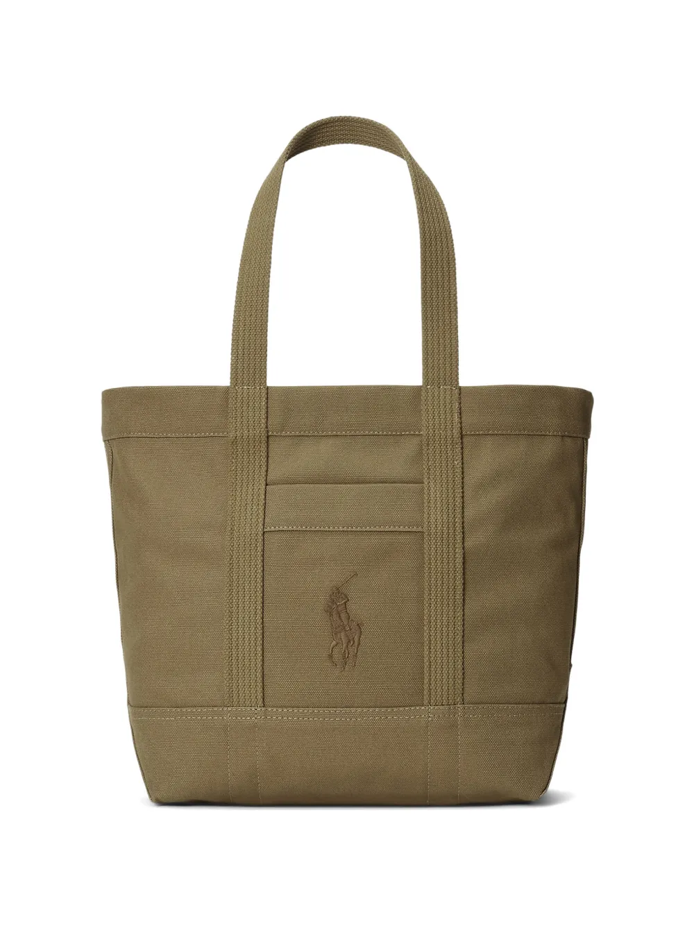 Polo Ralph Lauren Borsa tote con applicazione logo - Verde