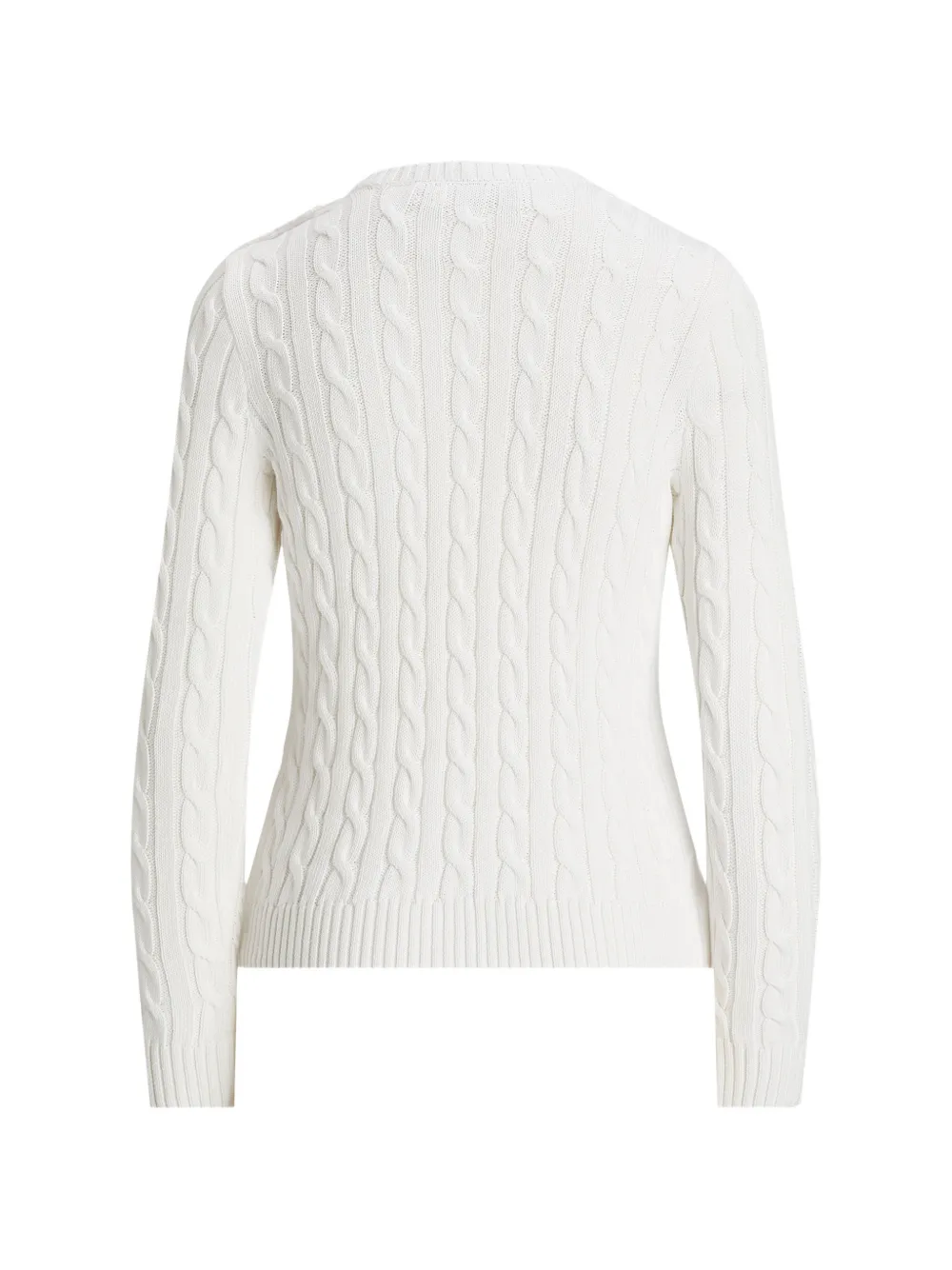 Lauren Ralph Lauren Kabelgebreide trui Wit