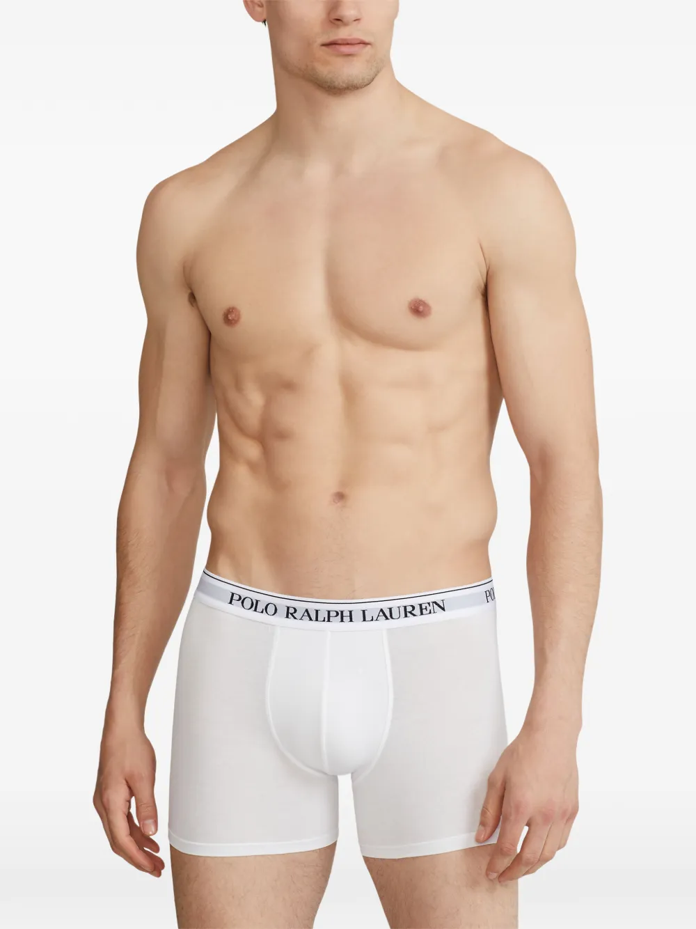 Polo Ralph Lauren Drie boxershorts met logoprint Zwart