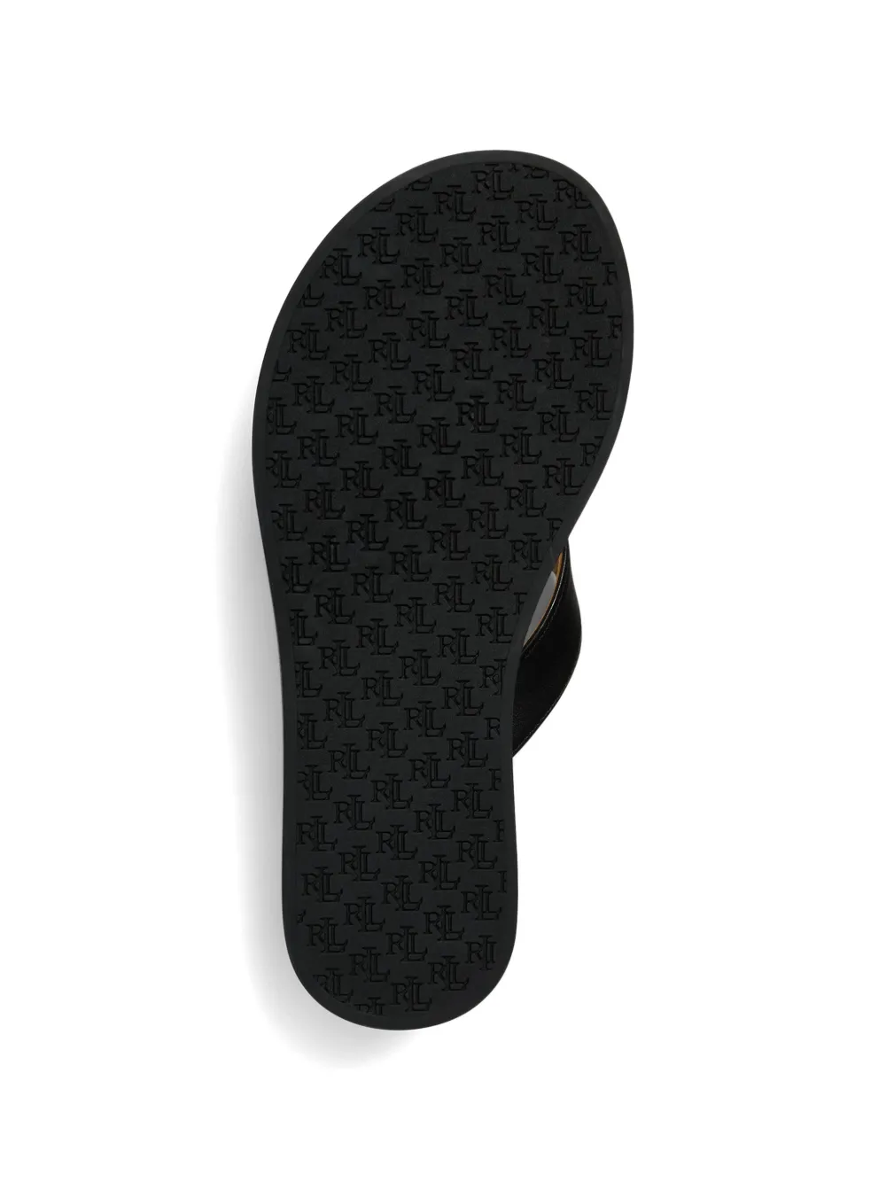 Polo Ralph Lauren Badslippers met plateauzool Zwart