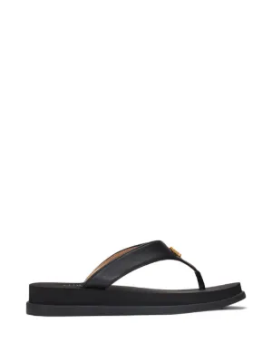 Melissa x Ganni レオパード サンダル | ブラック | FARFETCH JP