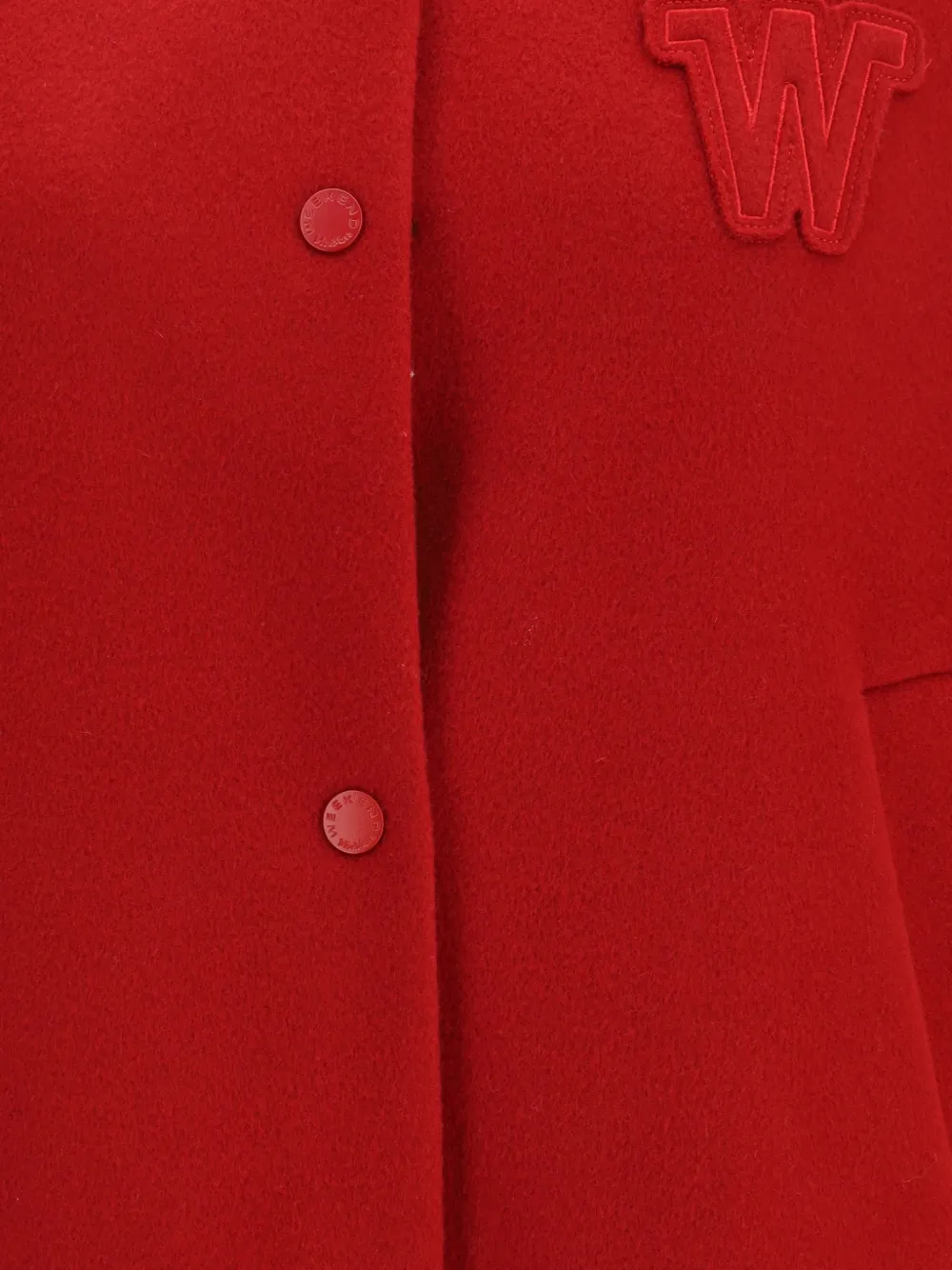  Weekend Max Mara Ellisse Bomber Jacket - Red 