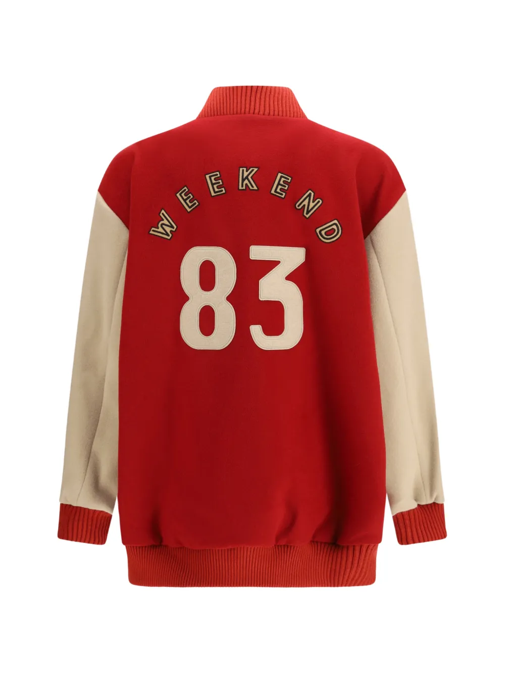  Weekend Max Mara Ellisse Bomber Jacket - Red 