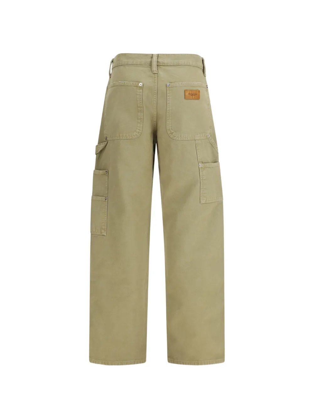  Alexander Wang Cotton Wide-leg Jeans - Neutrals 